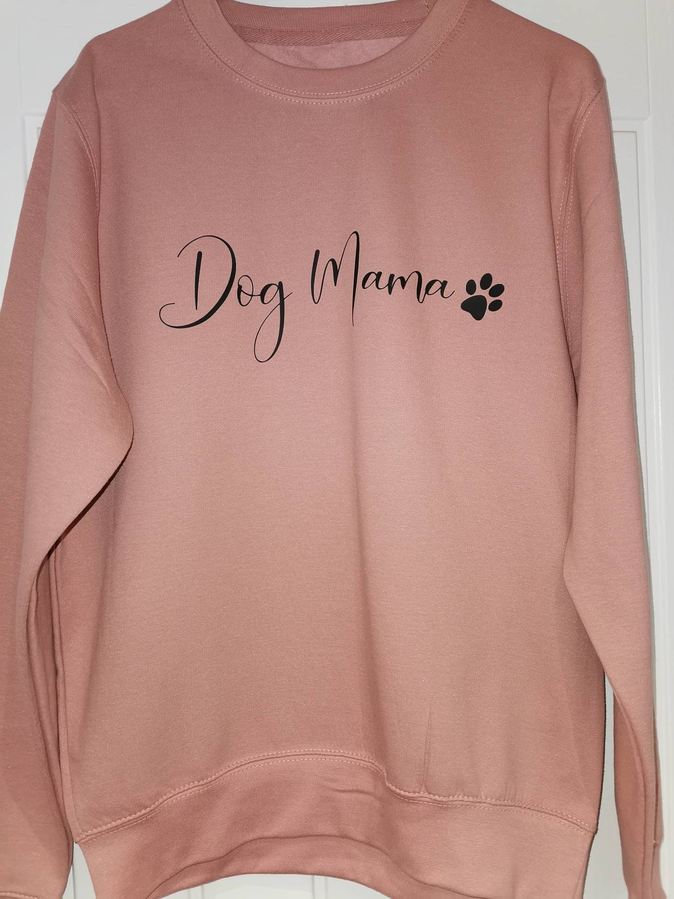 Dog mama hoodie sweatshirt Tshirt jumper dog mum Etsy