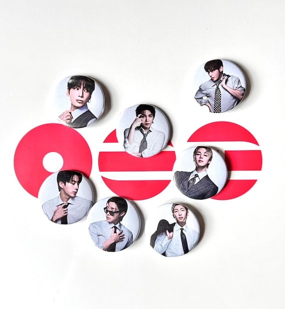 BTS Bandages Badges, Bangtan Pin - Etsy