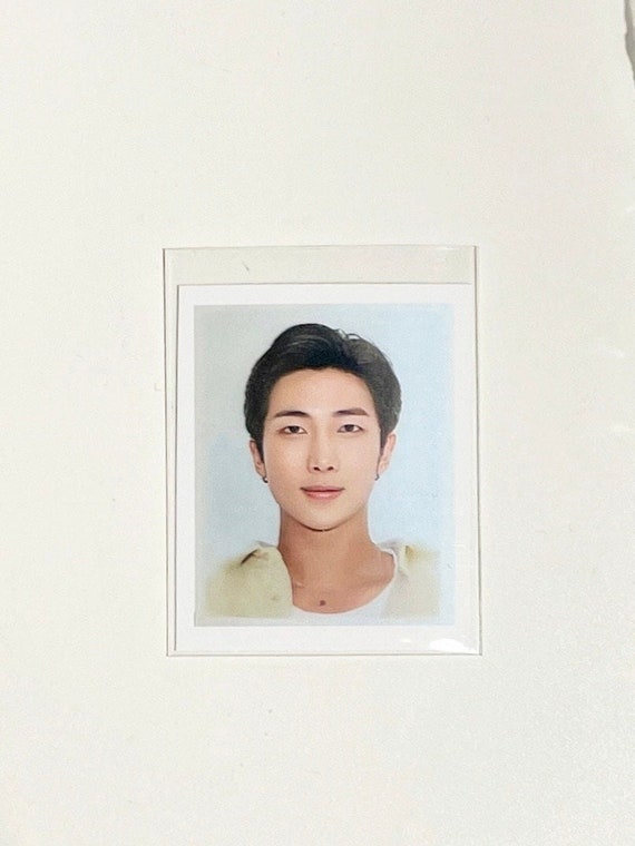 BTS RM ミニフォト BTS Namjoon's RM ID Photo - Etsy