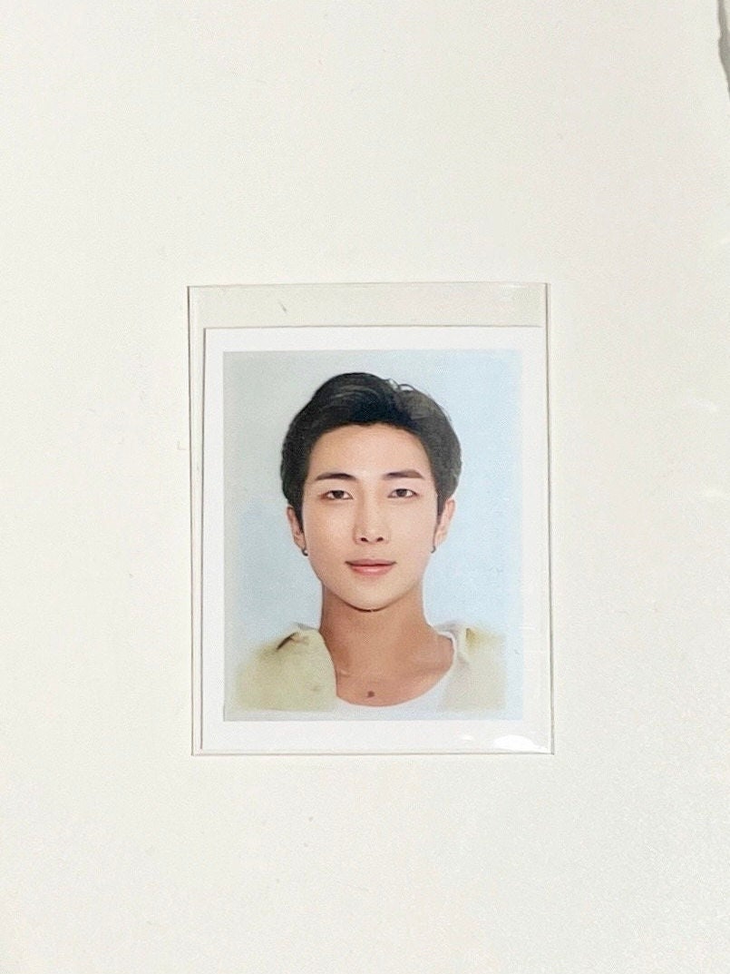 BTS Namjoon's RM ID Photo - Etsy