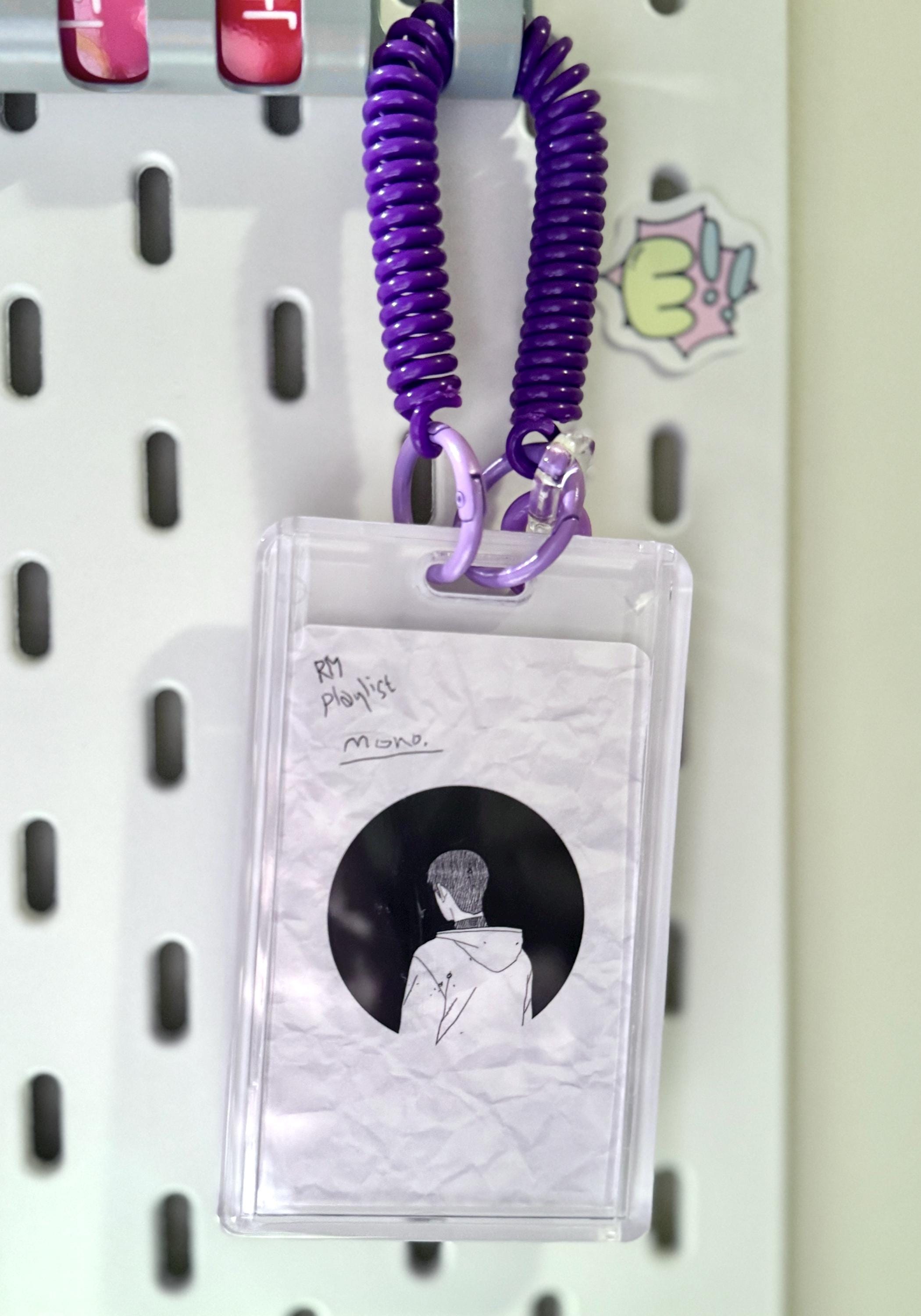Purple Photocard Holder Music Player - Etsy