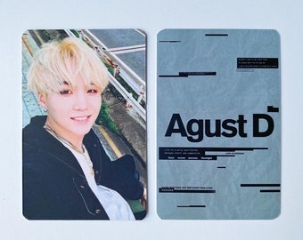 AGUST D Suga BTS Pack - Etsy