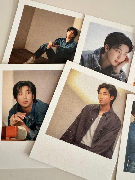 Pack Photo RM BTS Indigo Postcard Style - Etsy