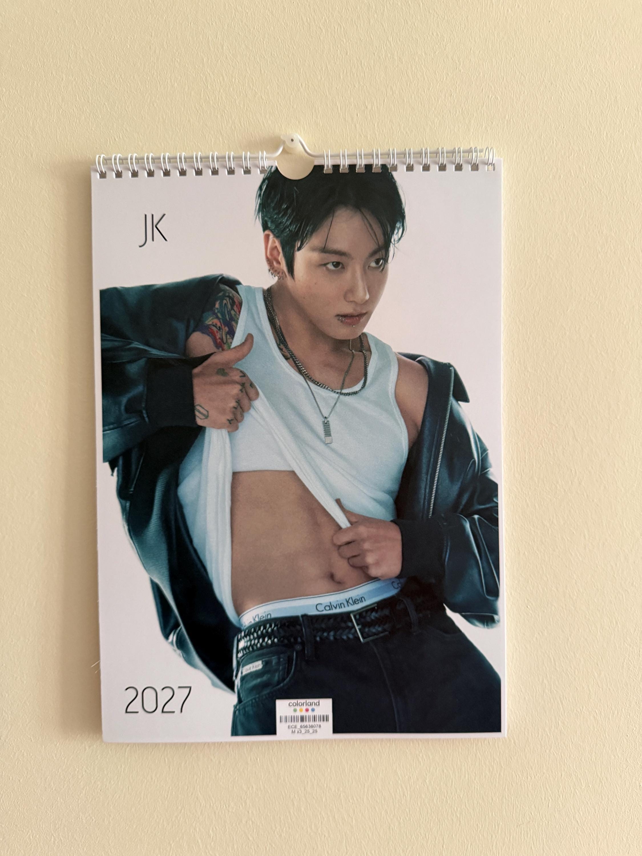 Jungkook Calendar - Etsy