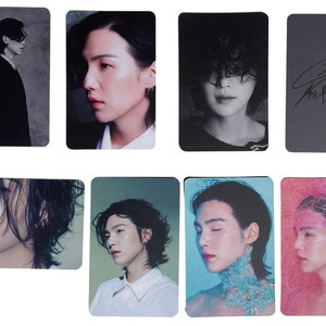 SUGA photocards double sided PCs