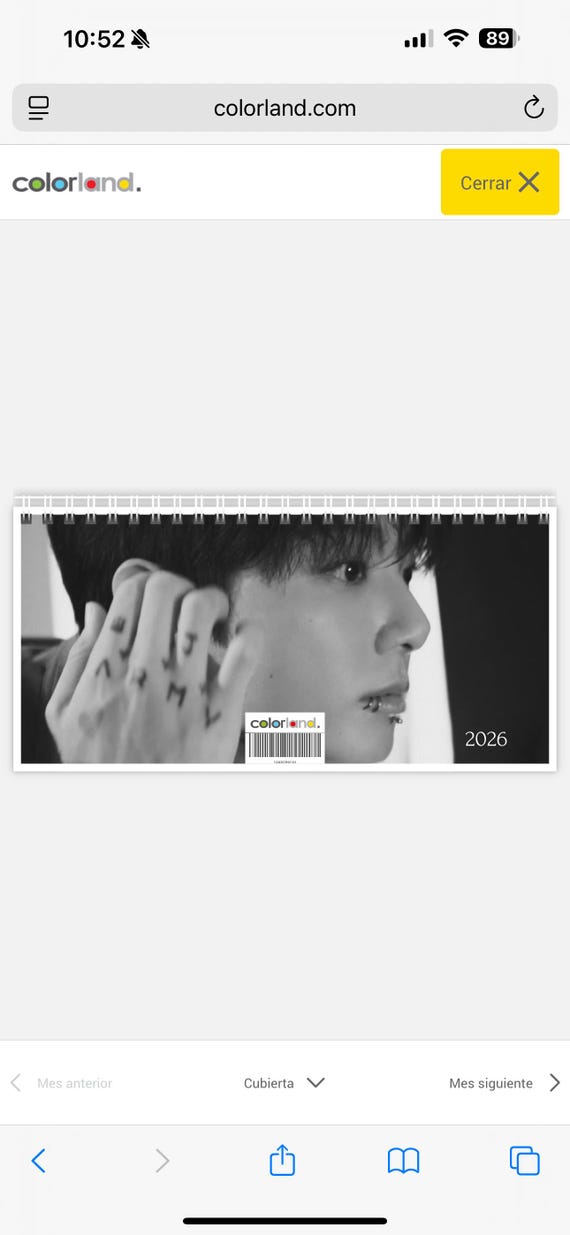 BTS JUNGKOOKカレンダー JungKook SEVEN Acrylic Stand Calendar (BTS) | Cosmo Electrical