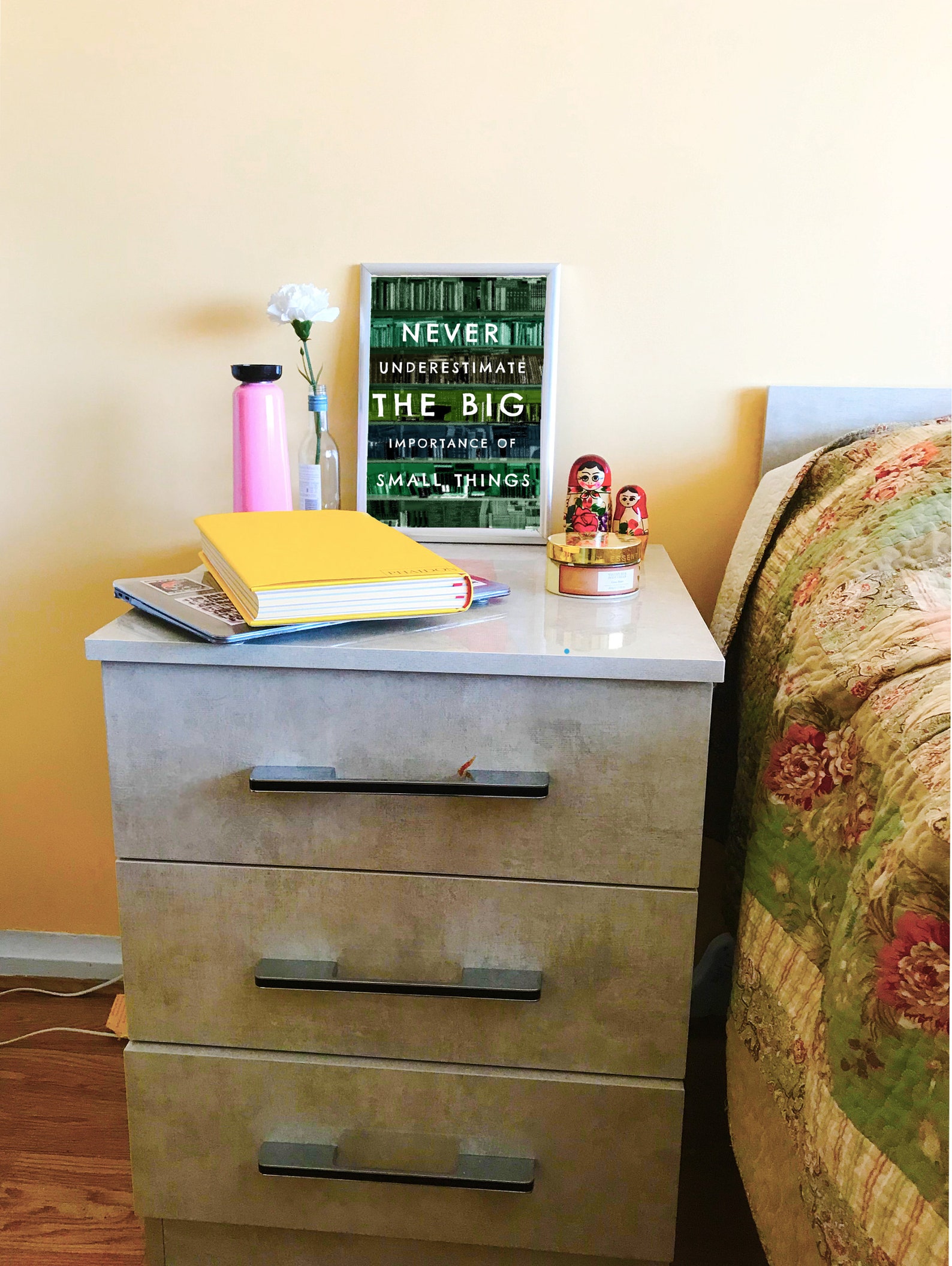 The Midnight Library Art Poster, Book Quote Poster, Never Underestimate