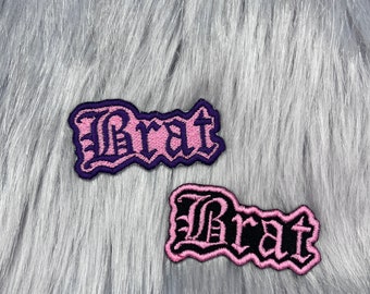 Brat Patch - NSFW Embroidered Bag Patch