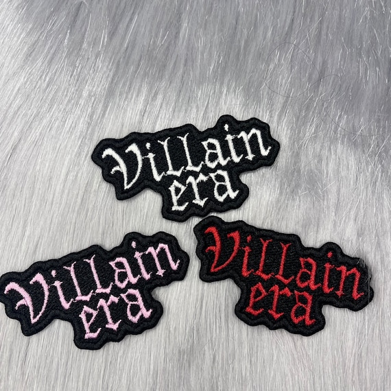 Villain Era Iron On Patch: Gothic Patch, Battle Vest Patch, Emo Patch