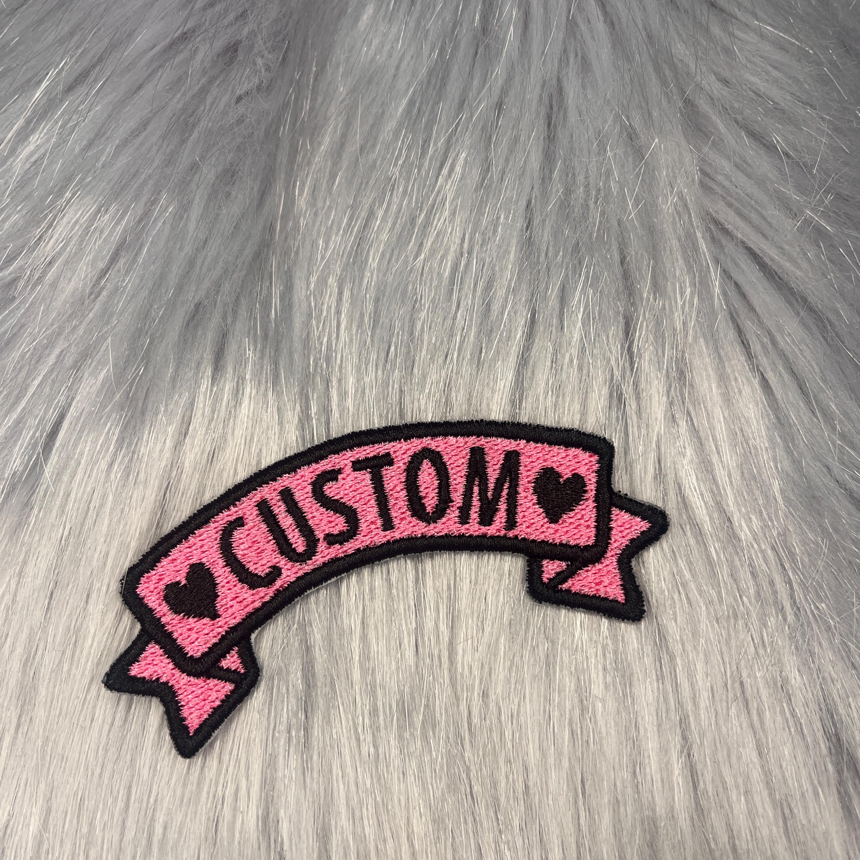 Patching Banner Personalized Banner Patch: Custom Iron-on or Sew on Patch - Etsy