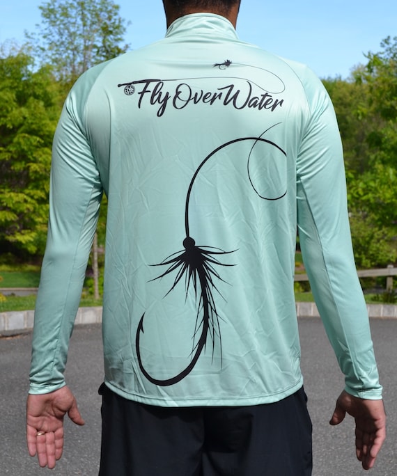 Trout Fly Fishing Shirt,men's Long Sleeve,upf 30 Protection,super Dry  Technology,fathers Day Gift for Him,dad,husband,boyfriend 