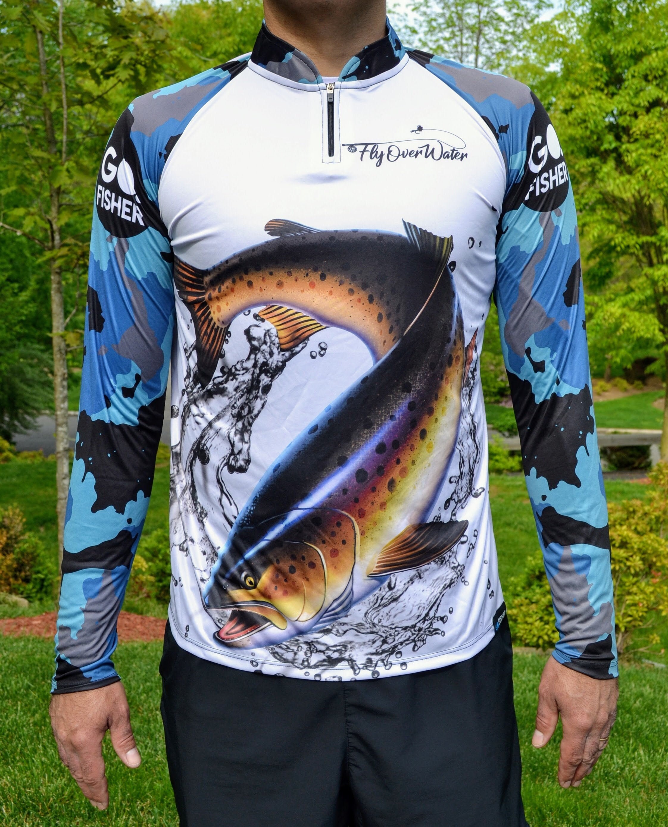 Trout Fly Fishing ShirtMen's Long SleeveUPF 30 Etsy