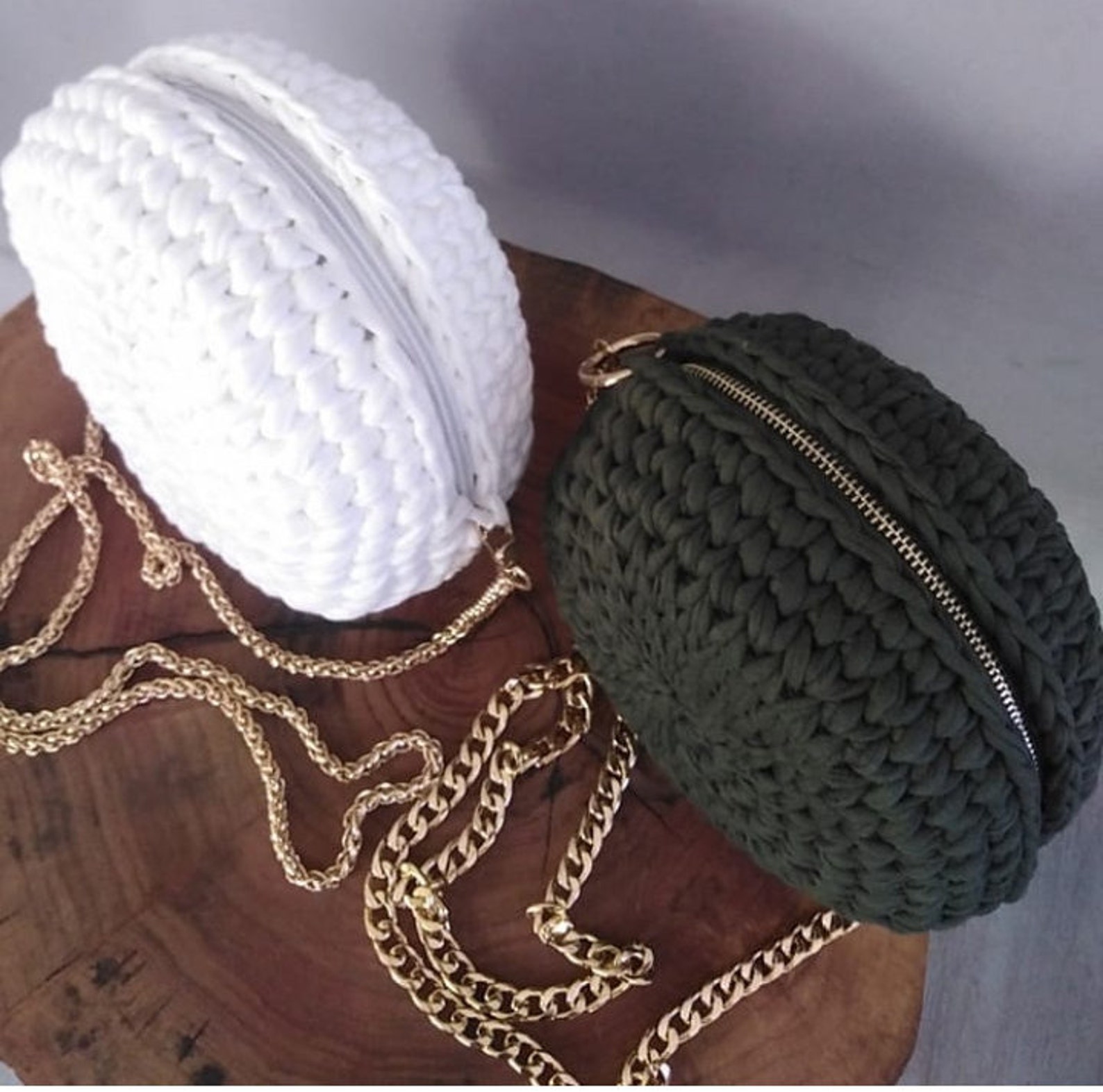 Yarn Knitting Bag Stylish Shoulder Bag Handmade Knitting Bag Etsy