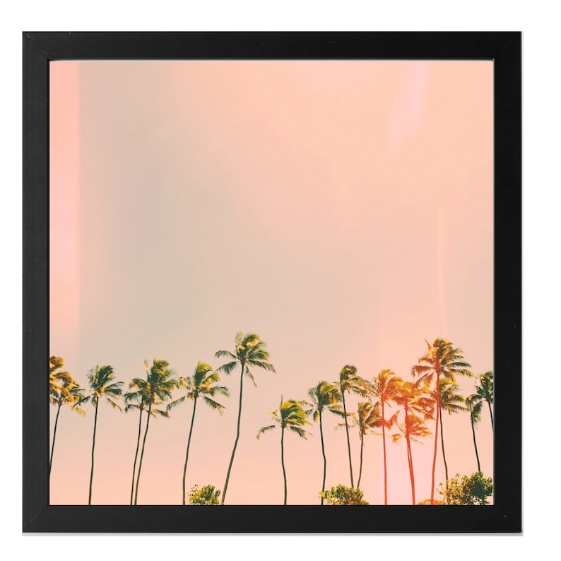 Palm Springs Wall Art Set of 2 Palm Tree Prints Midcentury Etsy