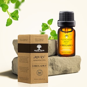 Olio essenziale di origano Olio essenziale distillato a vapore premium importato dalla Grecia con riempitivi