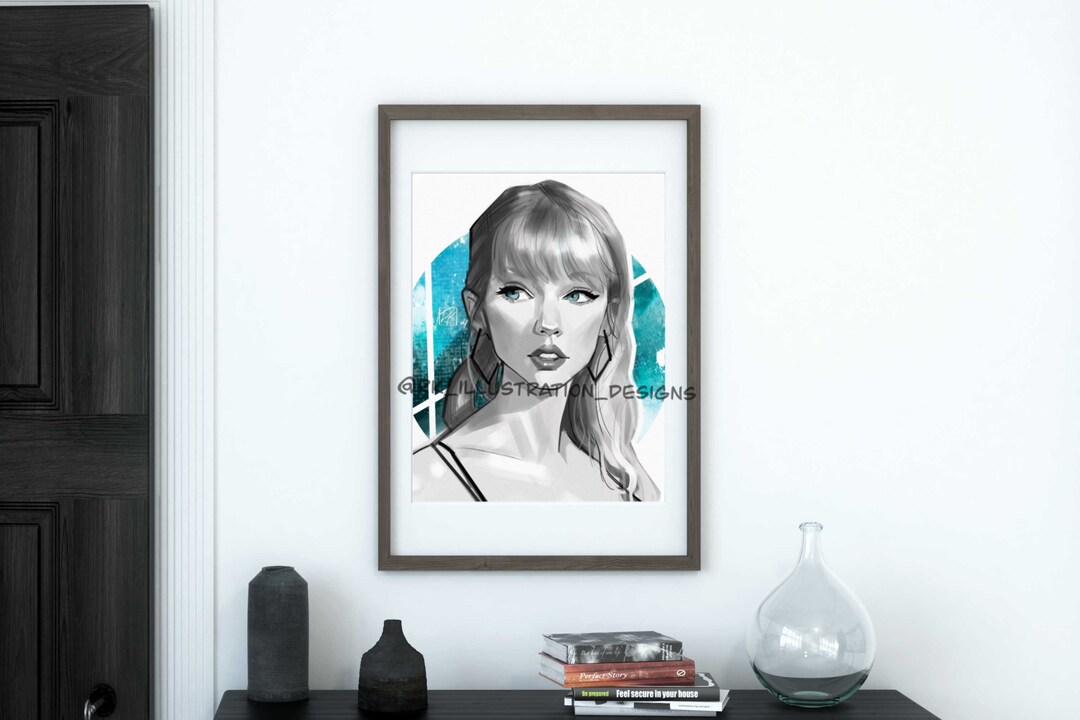 Taylor Swift Merchandise Artsy Sketch Digital Download Print - Etsy