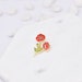 Poppy Flower Enamel Pin / Poppy Brooches 