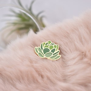 Succulent Enamel Pin Set Stylish Cactus Lapel Pins Plant Scouts image 4