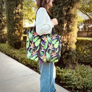 Bird of Paradise Tote Bag Gift image 2