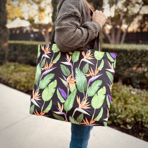 Bird of Paradise Tote Bag Gift image 3