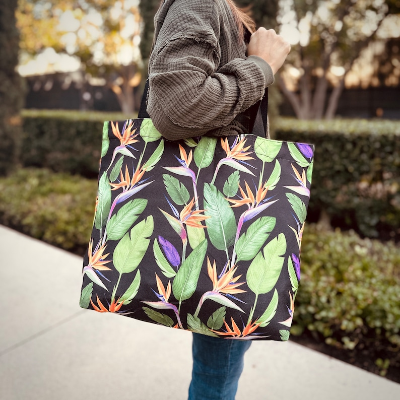 Bird of Paradise Tote Bag Gift image 3