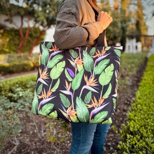 Bird of Paradise Tote Bag Gift image 4