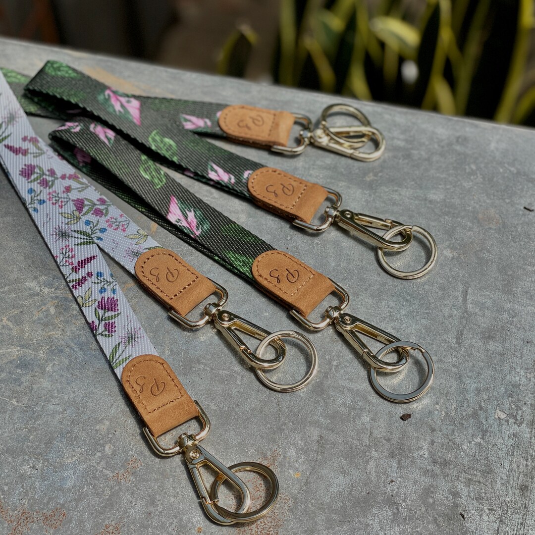 Neck Lanyard Botanical Inspired Designs Nature Lover Gift - Etsy