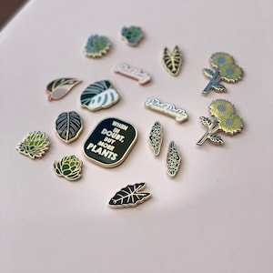 Mystery Enamel Pin Bag (Mystery Grab Bag - Plant Pins )