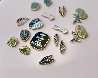 Mystery Enamel Pin Bag (Mystery Grab Bag - Plant Pins )