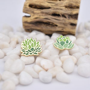 Succulent Enamel Pin Set Stylish Cactus Lapel Pins Plant Scouts image 2