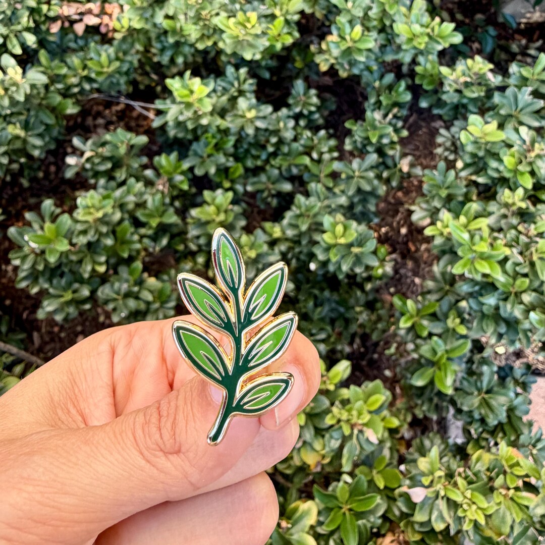 Olive Branch Enamel Pin – Peace Symbol Lapel Pin – Graduation ...
