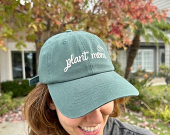 Plant Mom Hat Green Crazy Plant Lady Plant Mama Hat Plant Mom Lady Plant Mom Gift Plant Lover Gift Gardener Hat Gardening Gift for Plant Mom