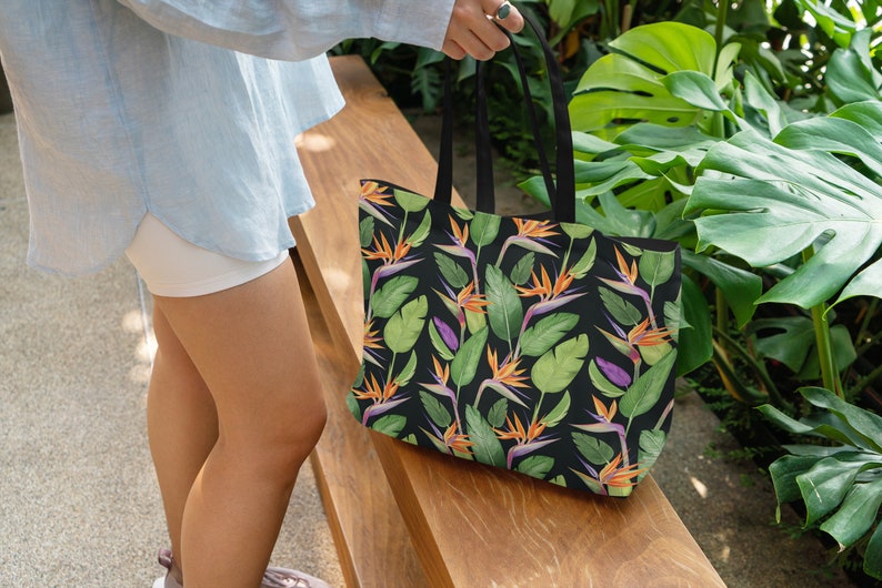 Bird of Paradise Tote Bag Gift image 1