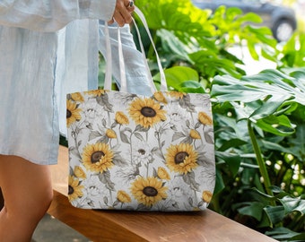 Sunflower Bliss Tote Bag: Carry the Sunshine Everywhere You Go