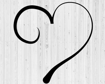 Download Fancy Heart Svg Etsy