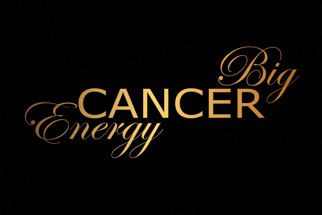 Cancer SVG Big Cancer Energy Astrology Svg Horoscope Svg Etsy