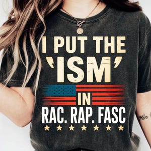 Democrat Anti Trump Shirt – End Racism Rapism Fascism democratic patriotic supporters  Unisex t-shirt