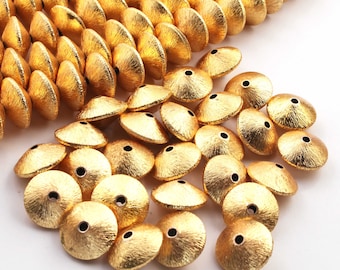 1 Strand Gold Plated Copper Japanese Beads, Gold Copper Beads, 24k Gold Plated, Copper Jewelry Making, You Choose GCB015