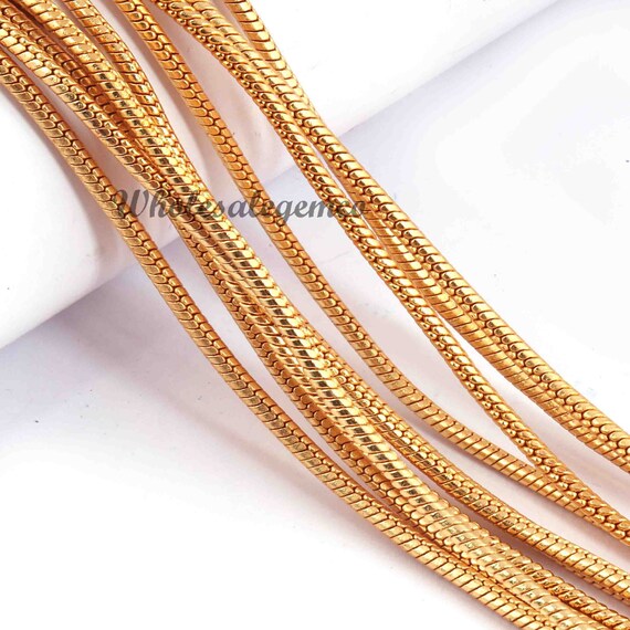 Gold plated copper chain sale