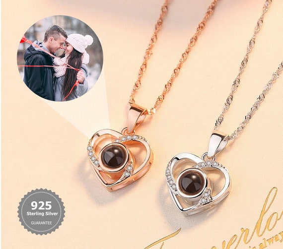 Personalized Locket with Photo - Heart Locket with Picture Inside - Gold –  ifshe.com