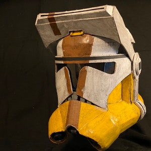 Phase 2 Clone trooper Helmet Templates: Macrobinoculars included