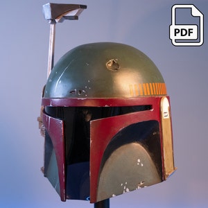 Boba Fett Helmet TEMPLATES (Updated)
