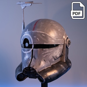 Plantillas de casco con retícula