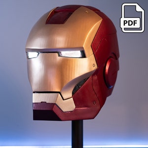 Hombre de HierroMk. 3 PLANTILLAS de casco