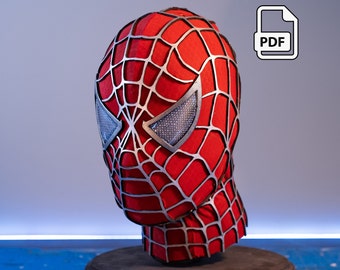 スパイダーマン フェイスシェル ライミバージョン -3Dプリントファイル