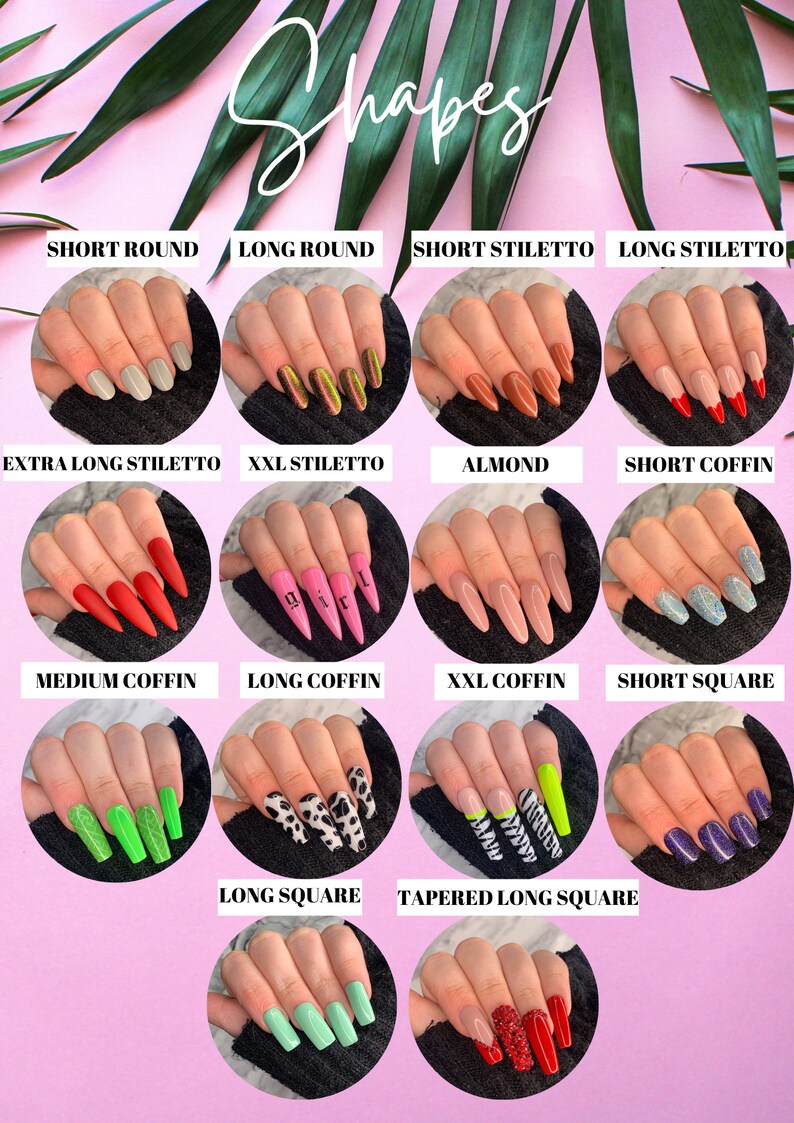 Press Ons Autumn Press on Nails Orange Press Ons Fall | Etsy