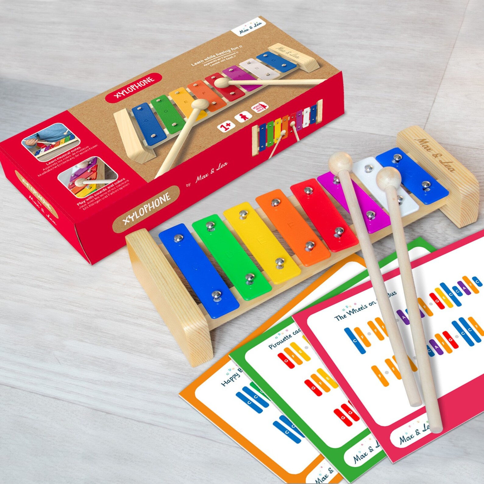 Xylophone Baby Toy Musical Toy Children's Music Etsy