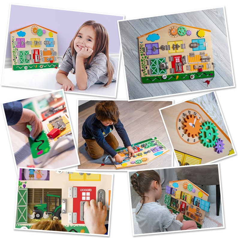 BEST SELLER PACK includes 2 wonderful toys from Max & Lea, to put the childs fine motor skills to work and stimulate him image 5