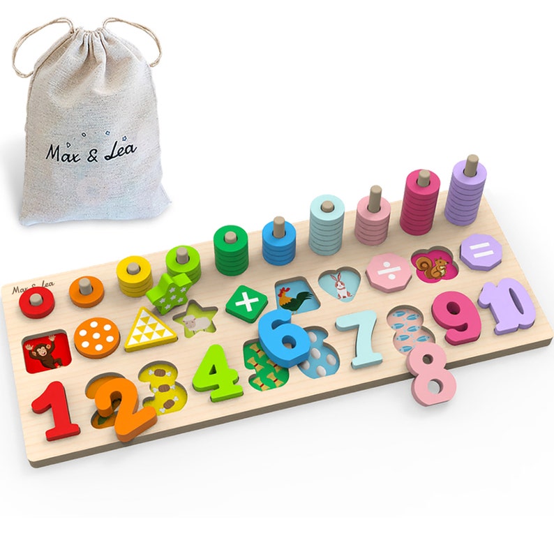 BEST SELLER PACK includes 2 wonderful toys from Max & Lea, to put the childs fine motor skills to work and stimulate him image 9