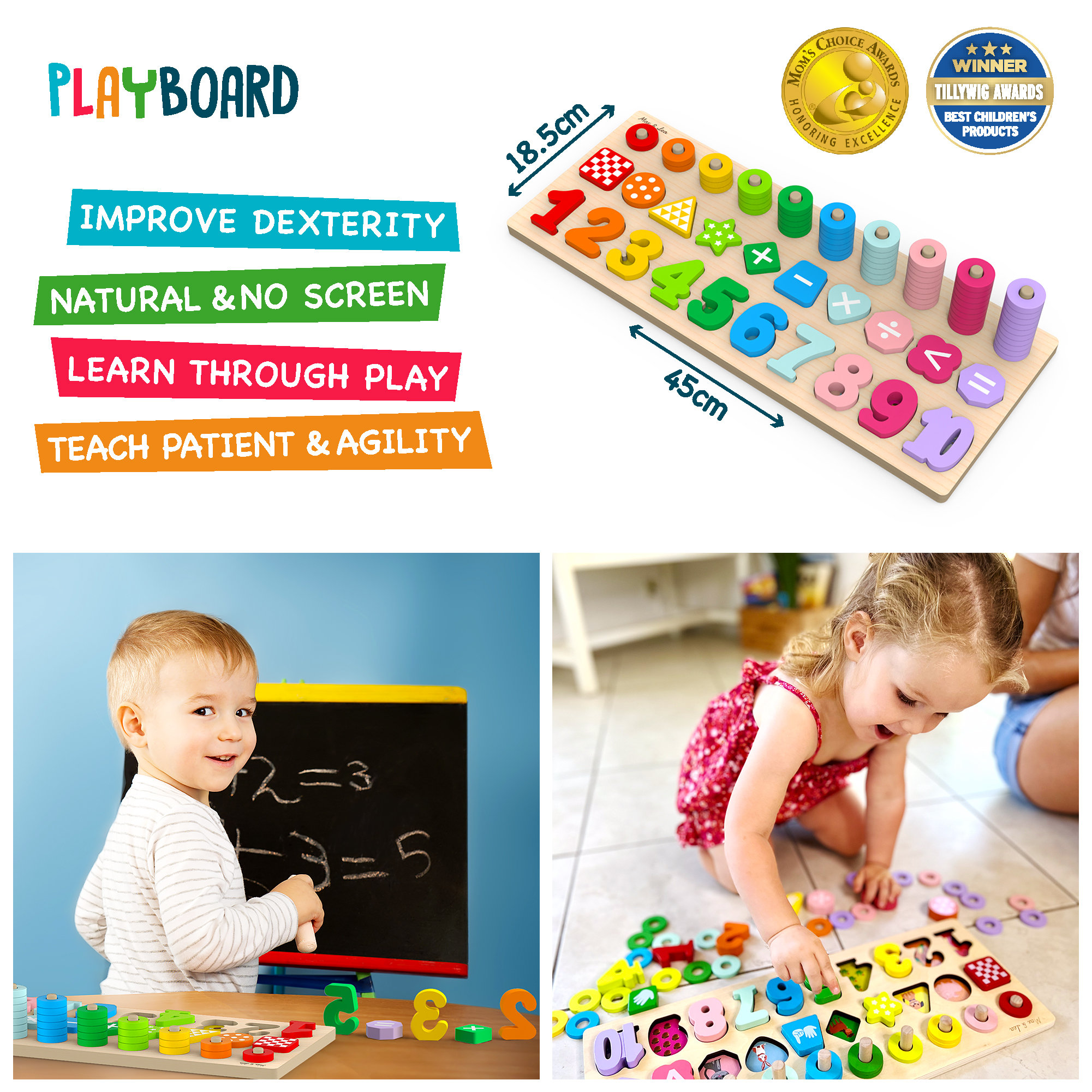 PLAYBOARD Complete Educational Toy Stimulating Awareness - Etsy UK